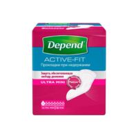 Depend (депенд) прокладки при недержании №12 д/женщин ультра мини (КИМБЕРЛИ КЛАРК)