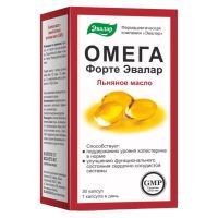 Омега форте 1120мг капс. №30 (ЭВАЛАР)