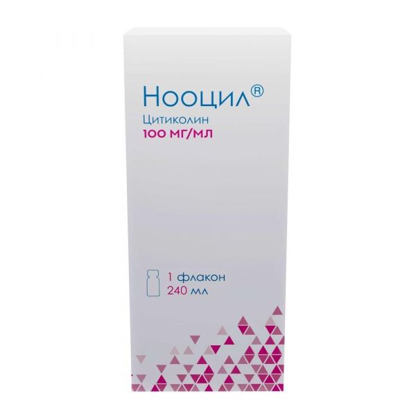 Нооцил 100мг/мл 240мл р-р д/пр.внутр. фл. (Озон фарм ооо)