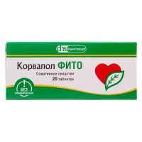 Корвалол фито таб. №20 (ФАРМСТАНДАРТ)