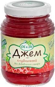 Умные сладости джем без сахара 300г клубничный (КОРПОРАЦИЯ ДИ ЭНД ДИ)