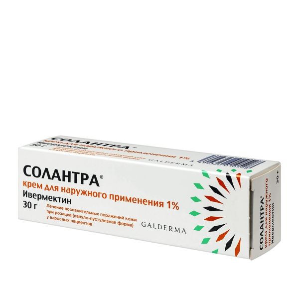 Солантра 1% 30г крем д/пр.наружн. (Galderma laboratoires)