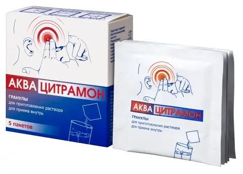 Аквацитрамон 3г гран.д/пр.внутр. №5 пак. (Тульская фармацевтическая фабрика ооо_2)