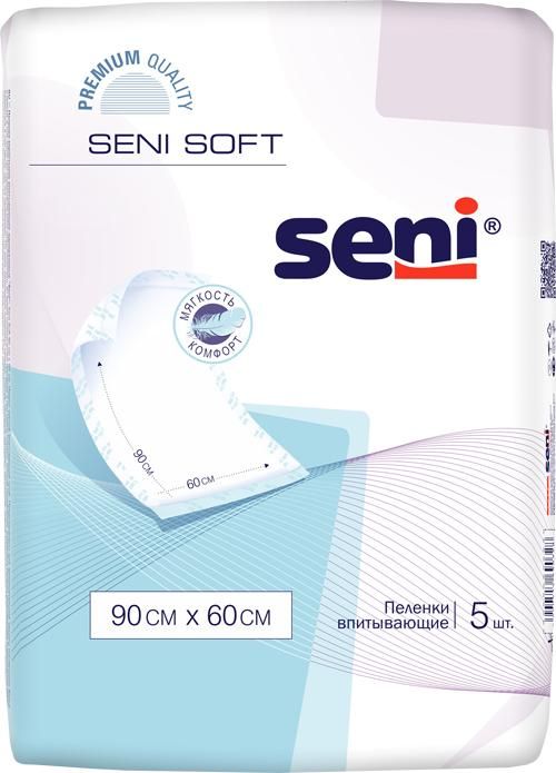Seni (Сени) soft пеленки №5 90*60 см (Tzmo s.a.)