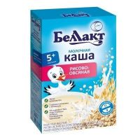 Беллакт каша молочная 250г овсянка рис (БЕЛЛАКТ ОАО)