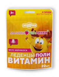 Малинки-виталинки 3,25г леденцы №20 поливит. абрикос бад (ПЛАНТИКО ООО)