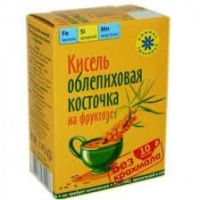 Кисель овсяно-льняной 150г облепиха фруктоза (КОМПАС ЗДОРОВЬЯ)