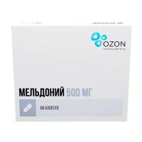 Мельдоний 500мг капс. №60 (АТОЛЛ)