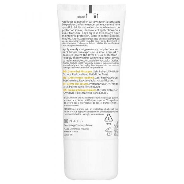 Bioderma (биодерма) фотодерм ar крем 30мл spf50+ тональный эффект (Naos)