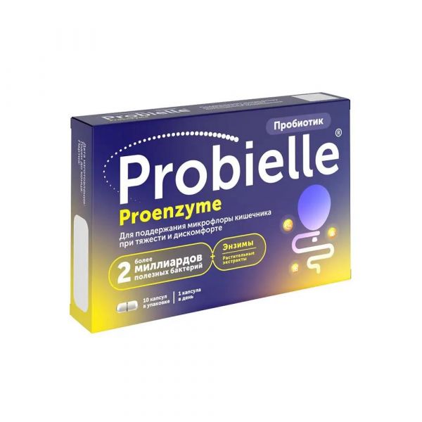 Пробиэль проэнзим капс. №10 (Medicprogress a.s)