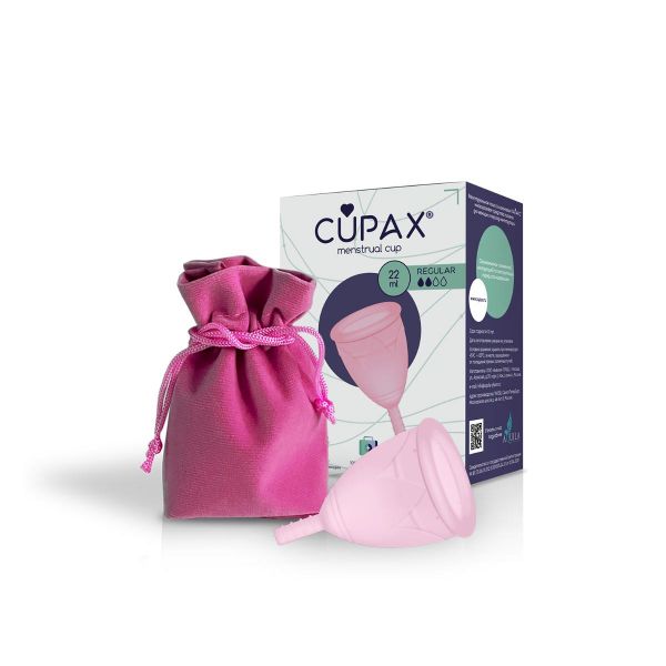 Менструальная чаша cupax силиконовая размер regula (Аквила ооо)