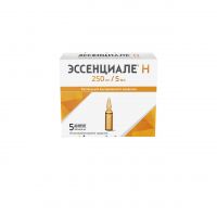 Эссенциале н 250мг 5мл р-р д/ин.в/в. №5 амп. (САНОФИ)