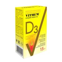 Витрум витамин аква д3 15мл р-р масл. (DSL FOOD S.R.O.)