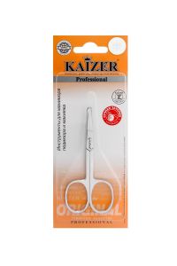 Kaizer (Кайзер) ножницы маникюрные безопасные серебро 404060 (КАЙЗЕР ГРУПП)