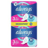 Always (олвейз) прокладки ультра №16 супер (ПРОКТЕР ЭНД ГЕМБЛ)