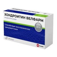 Хондроитин 250мг капс. №50 (ВЕЛФАРМ)