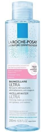 La Roche-Posay (Ля рош-позе) ультра (толеран) миц.вода 200мл д/реак.кожи 8092 (La roche-posay laboratoire pharmaceutic)