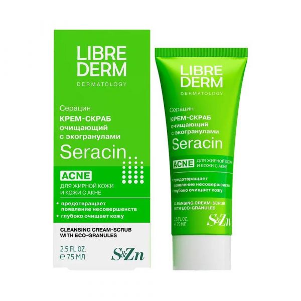 Libriderm (Либридерм) серацин гель для умывания 150мл очищающий (Дина+ ооо)