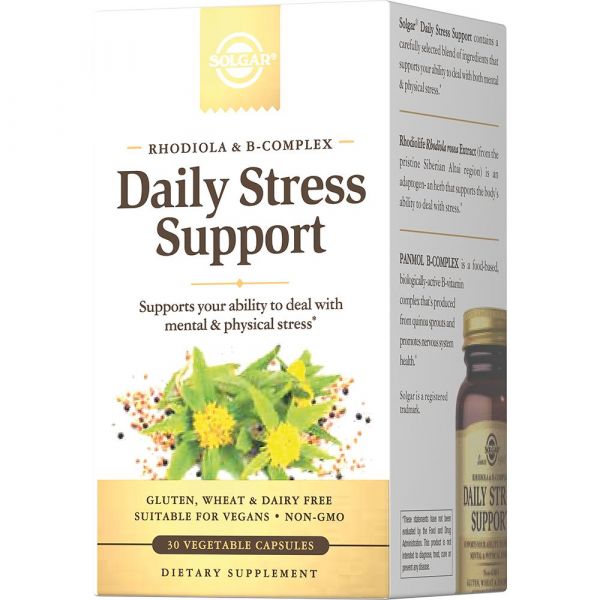 Solgar (Солгар) дневной стресс-контроль капс. №30 (Solgar vitamin and herb)