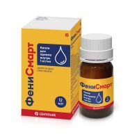 Фенисмарт 1мг/мл 12мл капли д/пр.внутр. фл. (ГЛЕНМАРК)
