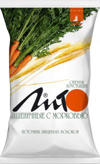Отруби лито 200г пшеничные с морковью (БИОКОР ООО)