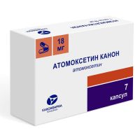 Атомоксетин 18мг капс. №7 (КАНОНФАРМА)