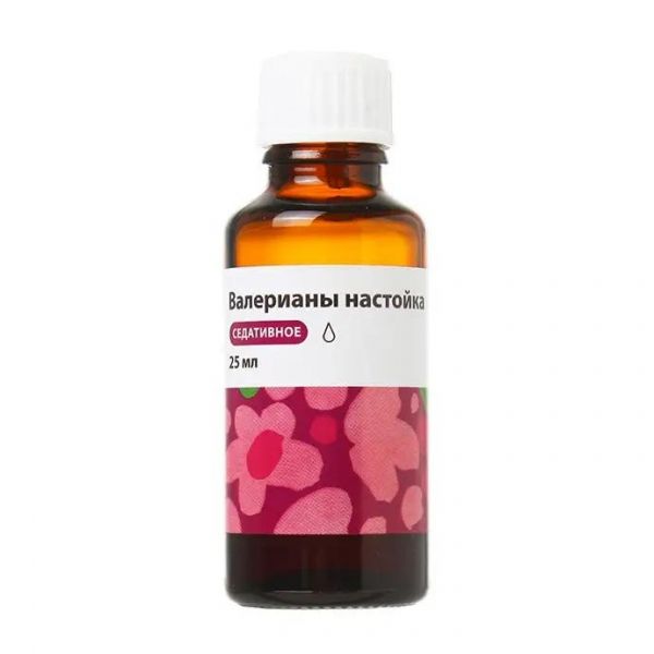 Валерианы 25мл настойка №1 фл. (Омская фармфабрика огуп)