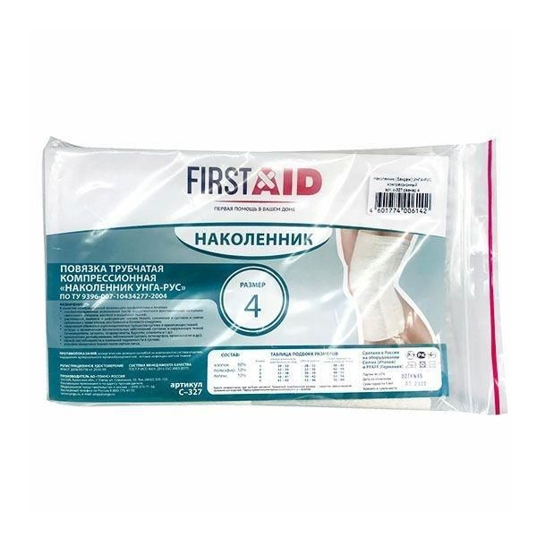Наколенник повязка трубчатый компрес. 327 р.4 (Tonus elast sia)