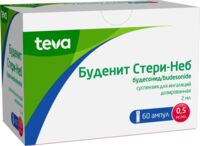 Буденит стери-неб 0.5мг/мл 2мл сусп.д/инг.доз. №60 амп. (ТЕВА)