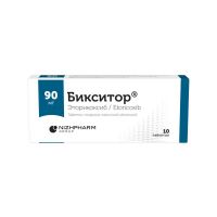 Бикситор 90мг таб.п/об.пл. №10 (НИЖФАРМ)
