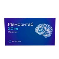 Меморитаб 20мг таб.дисп. №30 (АТОЛЛ)