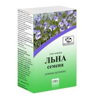 Льна семена 100г №1 пач. (ФИТО-БОТ)
