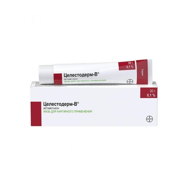 Целестодерм-в 30г мазь д/пр.наружн. №1 туба (Famar a.v.e.)
