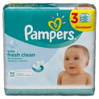 Pampers (Памперс) салфетки влажные №192 смен.блок (ПРОКТЕР ЭНД ГЕМБЛ)