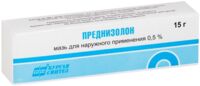 Преднизолон 0,5% 15г мазь д/пр.наружн. №1 туба (СИНТЕЗ)