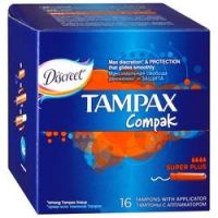 Tampax (Тампакс) тампоны компак №16 супер+ с аппликат (ПРОКТЕР ЭНД ГЕМБЛ)