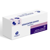 Оланзапин 5мг таб.п/об.пл. №28 (КАНОНФАРМА)