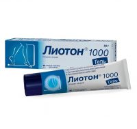 Лиотон 1000 50г гель д/пр.наружн. №1 туба (МЕНАРИНИ ГРУПП)