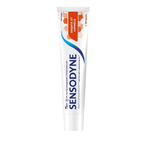 Sensodyne (Сенсодин) зубная паста ф 75г с фтором (Gsk consumer healthcare levice s.r.o.)