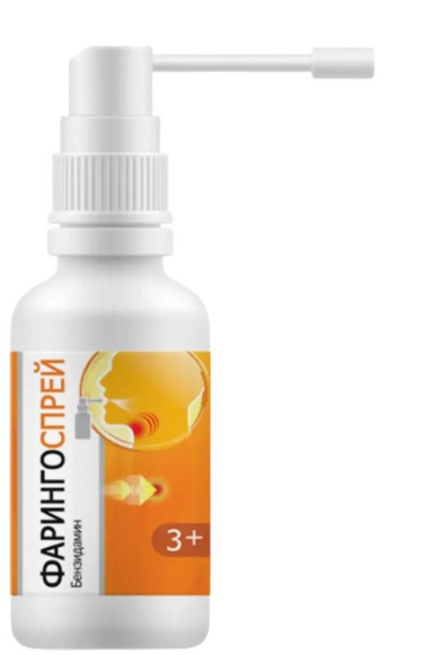 Фарингоспрей 0,255мг/доза 30мл спрей д/пр.местн.доз. фл. (Hasco-lek ppc s.a./биосинтез пао)