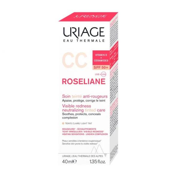 Uriage (Урьяж) розельян сс крем 40мл spf50+ 8511 (Dermatologiques d’uriage laboratoires)