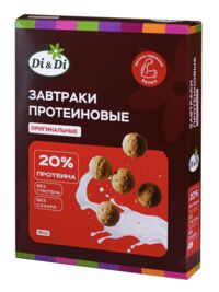 Ди энд ди завтраки протеиновые 150г оригинальные (КОРПОРАЦИЯ ДИ ЭНД ДИ ООО)