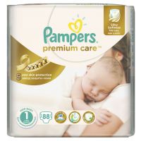 Pampers (Памперс) подгузники premium care 1 № 88 д/новорожд 2-5кг (PROCTER & GAMBLE POLSKA SP. Z O.O.)