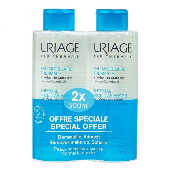 Uriage (Урьяж) вода мицеллярная для сухой  и нормальной кожи 500мл №2 (Dermatologiques d’uriage laboratoires)