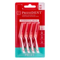 PresiDent (Президент) межзубные ершики №4 шт.  profi xs (БЕТАФАРМА)