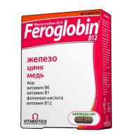 Фероглобин-b12 капсулы №30 (VITABIOTICS LTD)