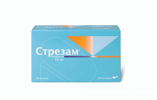 Стрезам 50мг капс. №60 (Biocodex laboratoires)