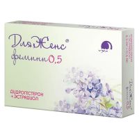 Дляженс фемини 2,5мг+0,5мг таб.п/об.пл. №28 (ФАРМАСИНТЕЗ ГК)