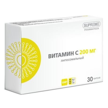 Липосомальный витамин с капс. №30 (Supreme pharmatech co. ltd/витамер ооо)