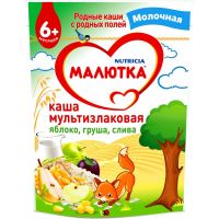Малютка каша безмолочная 200г 5 злаков (НУТРИЦИЯ)